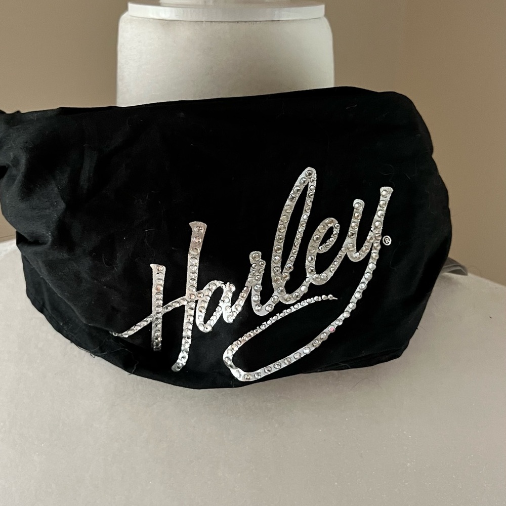 Harley Davidson Bling Head Wrap/Band Black